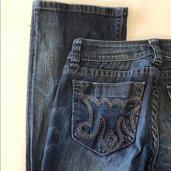 MEK 25 34 Slim Boot Jeans Dark Denim - Picture 3 of 8